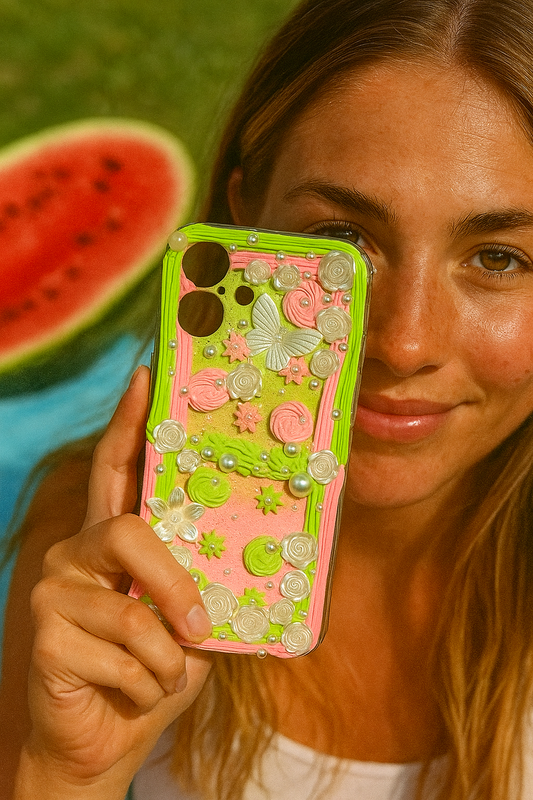 🍓 Summer Fruit Garden Case: A Juicy Paradise for Your Phone! 🍋🌸