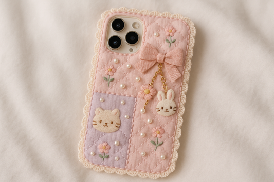 世界にひとつだけのハンドメイド可愛いスマホケース