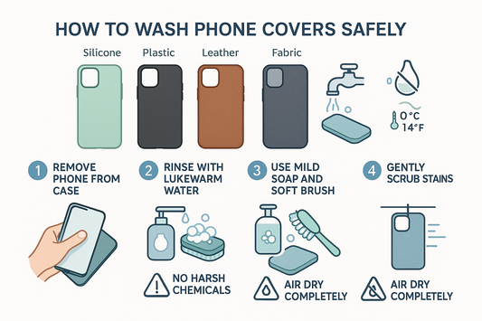 How to Wash Phone Cover Safely & Effectively: Your Step-by-Step Guide for All Case Types