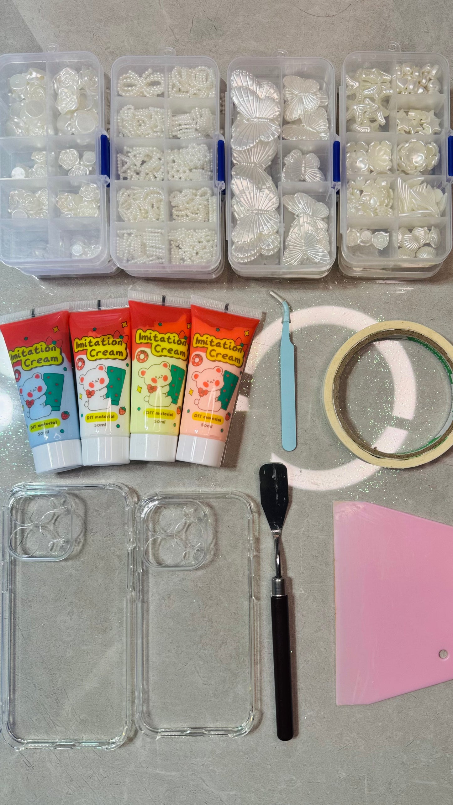 2 Regal Peach Pearl Whip Phone Cases.materials