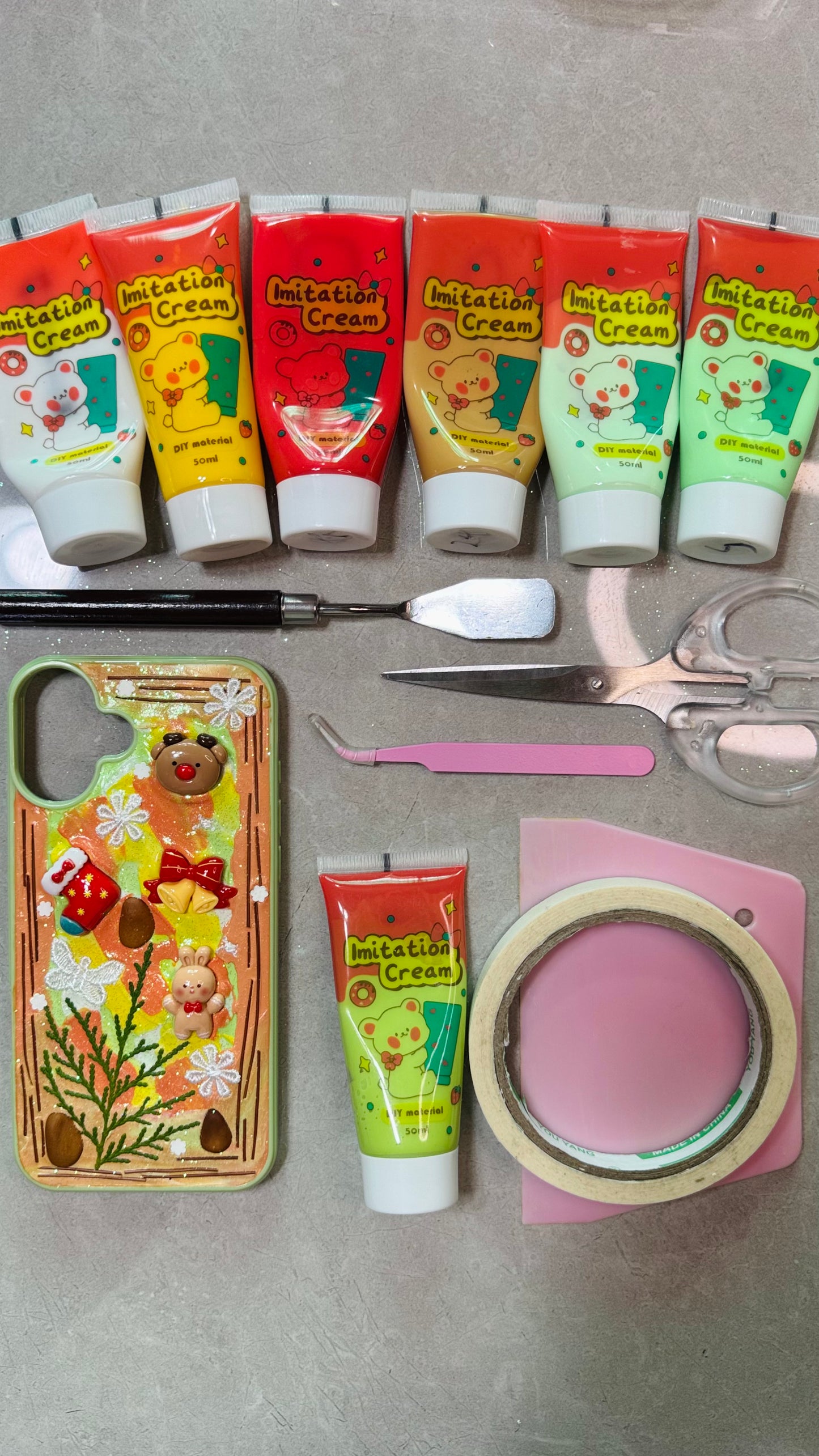 Handmade Christmas Forest Fantasy Phone Case