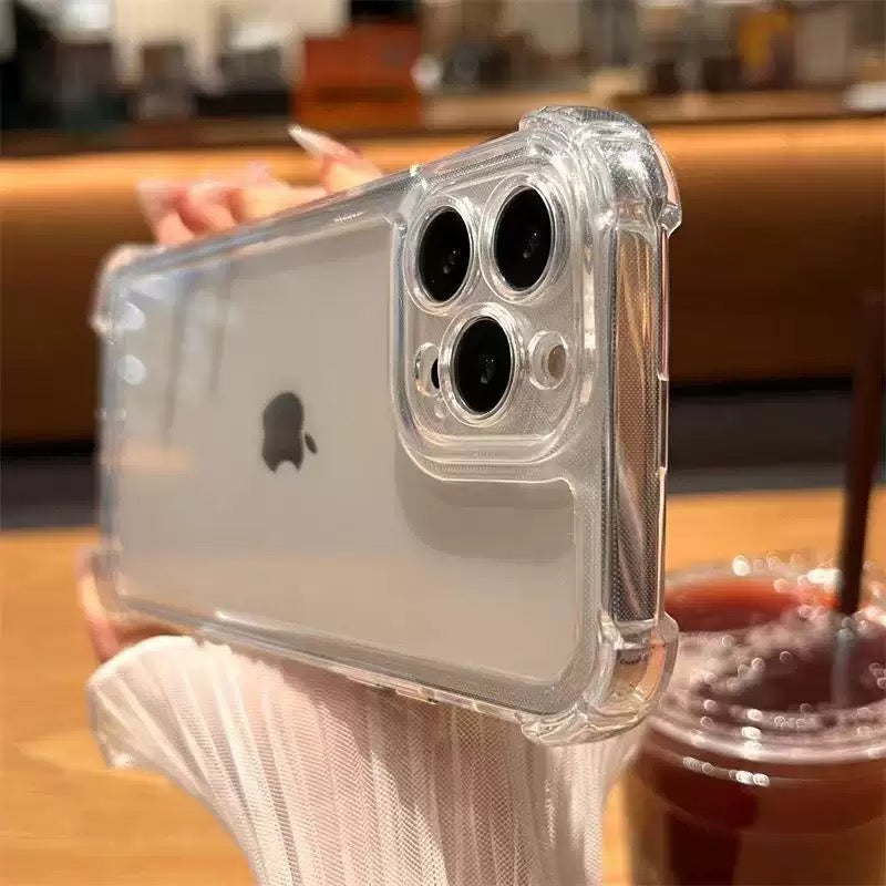 Clear Shockproof DIY Phone Case (Precise Camera Cutouts)