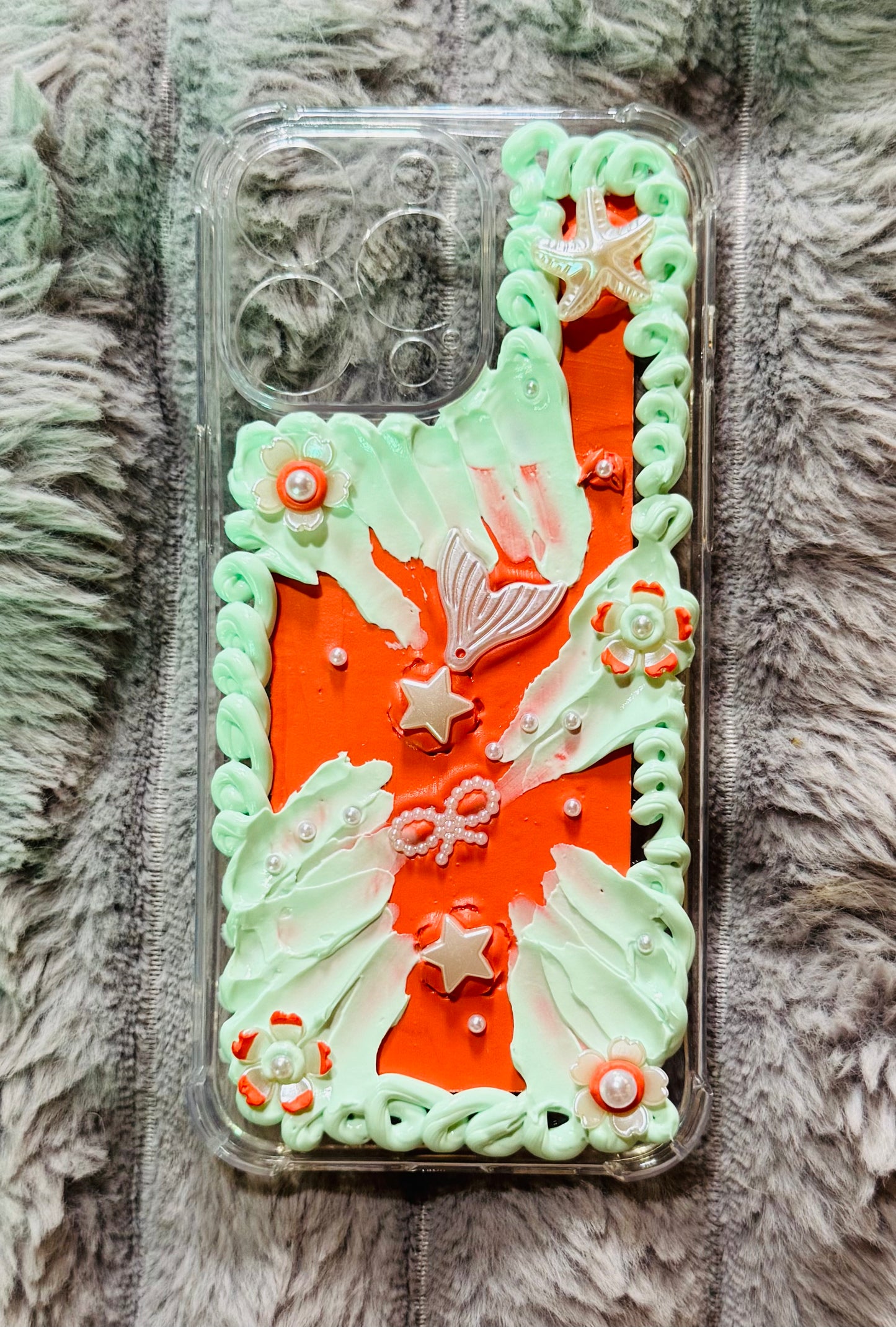 🏝️ “Red Beach” phone case