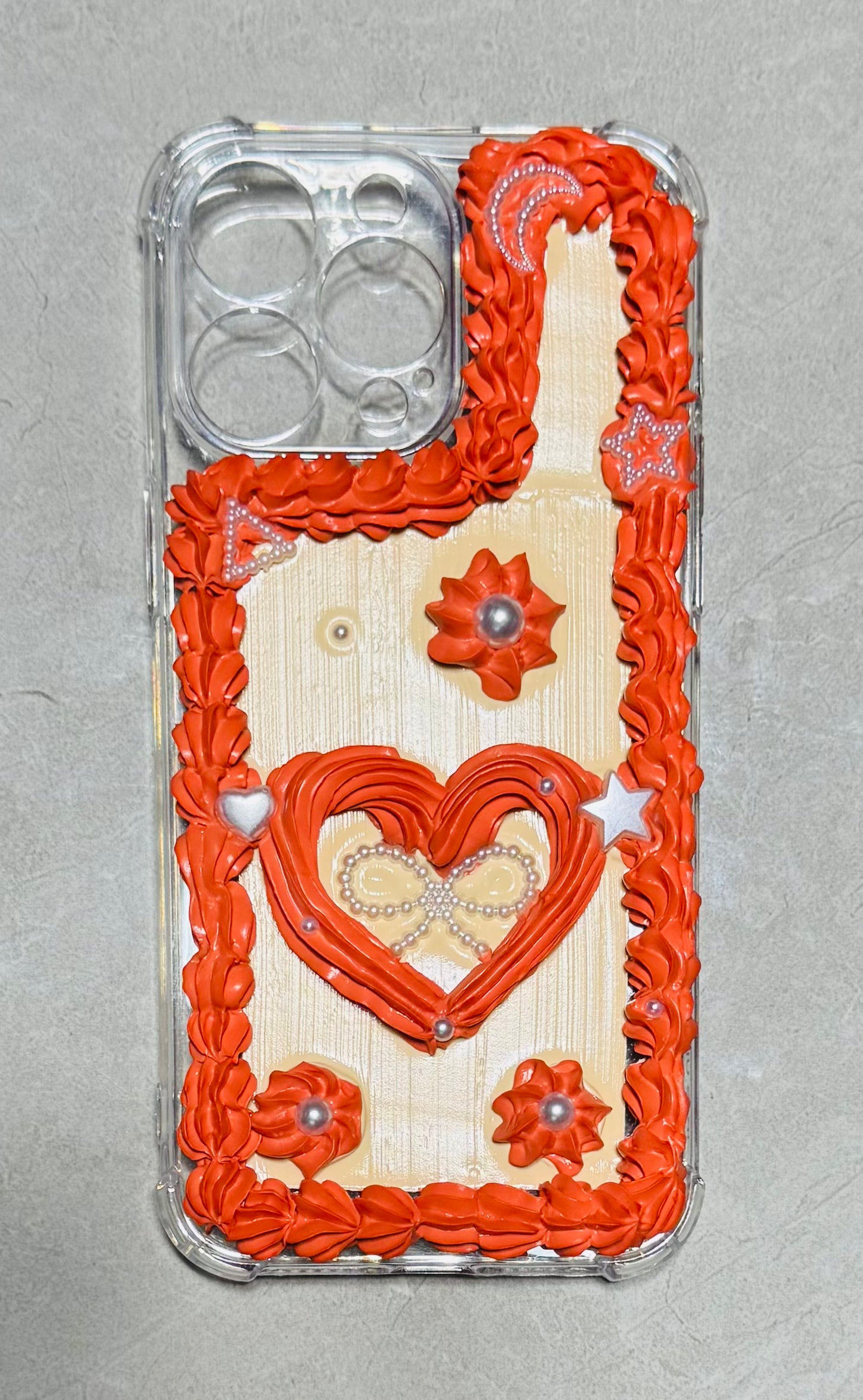 "Fiery - Hearted Passion Phone Case"