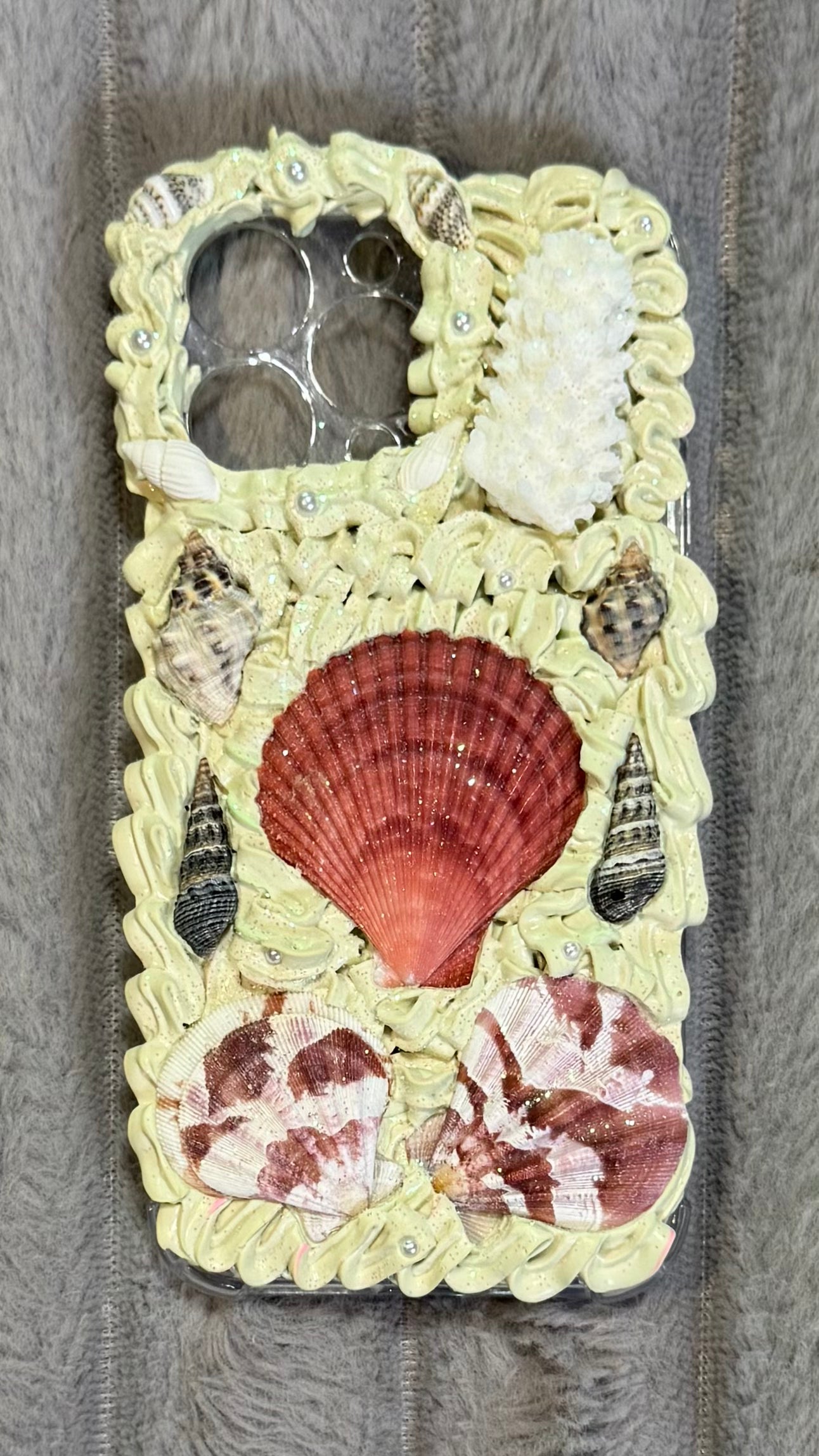 Handmade Seashell Decoden Magic 🐚✨