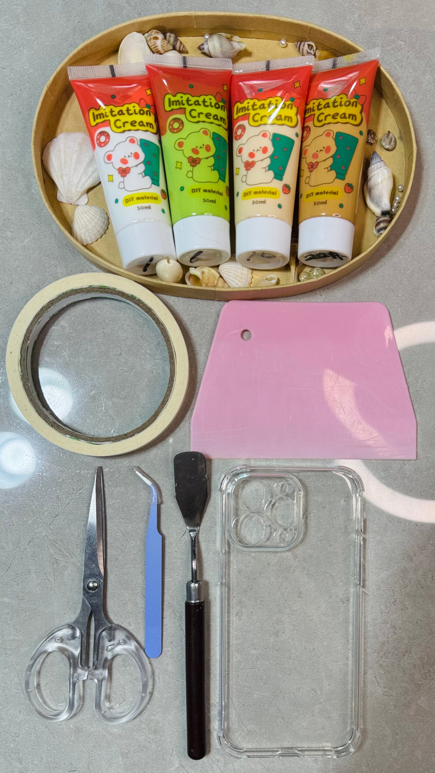Cute Handmade Asian Food Theme Phone Case