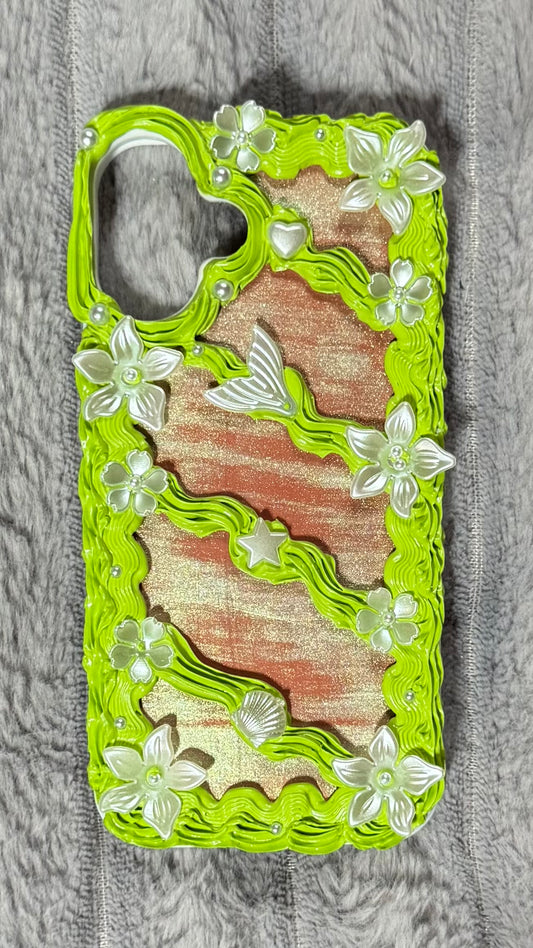 ✨ Mermaid Garden Pearl Flower iPhone Case ✨.2