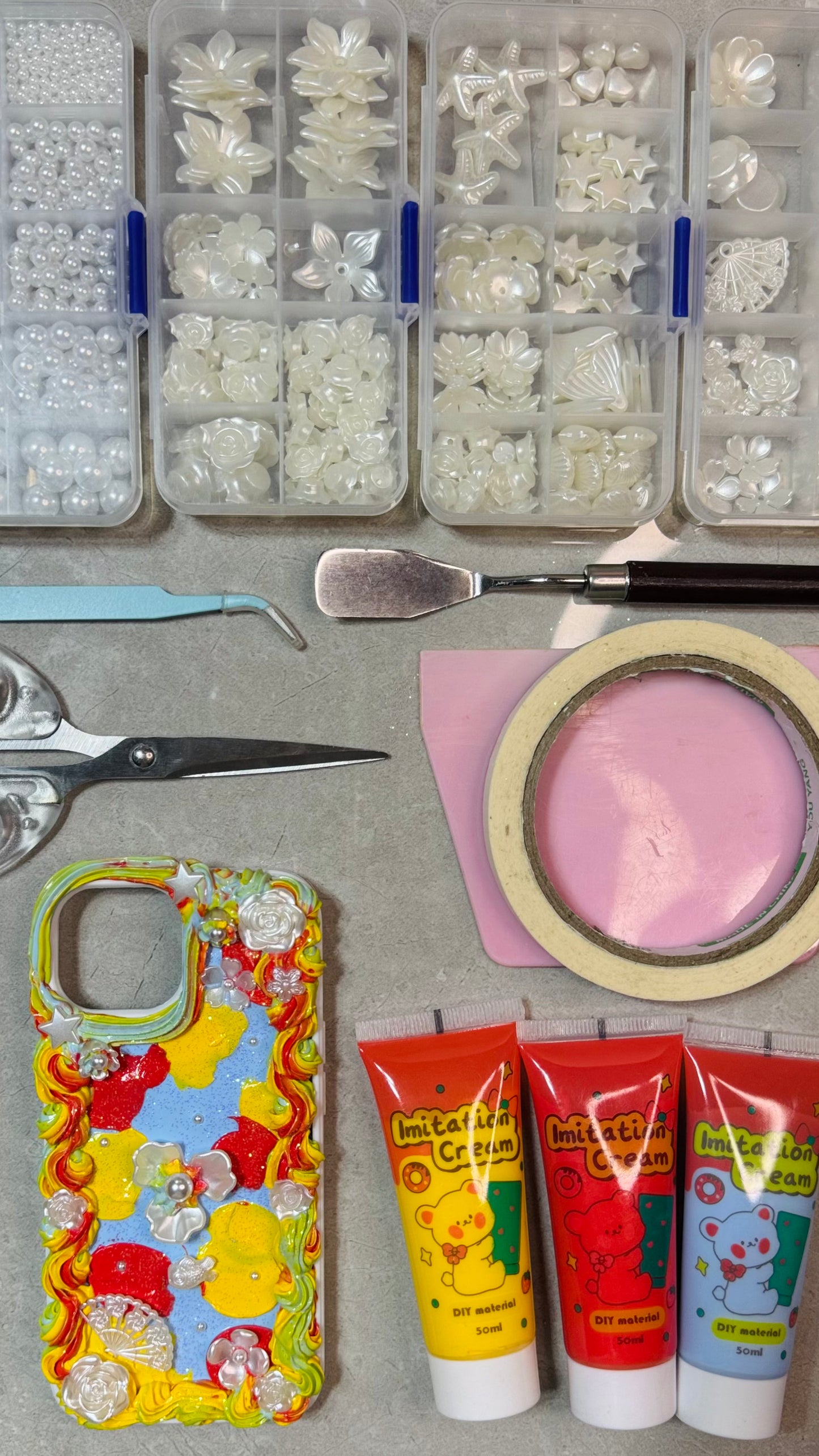 Rainbow Whipped Cream Dream iPhone Case