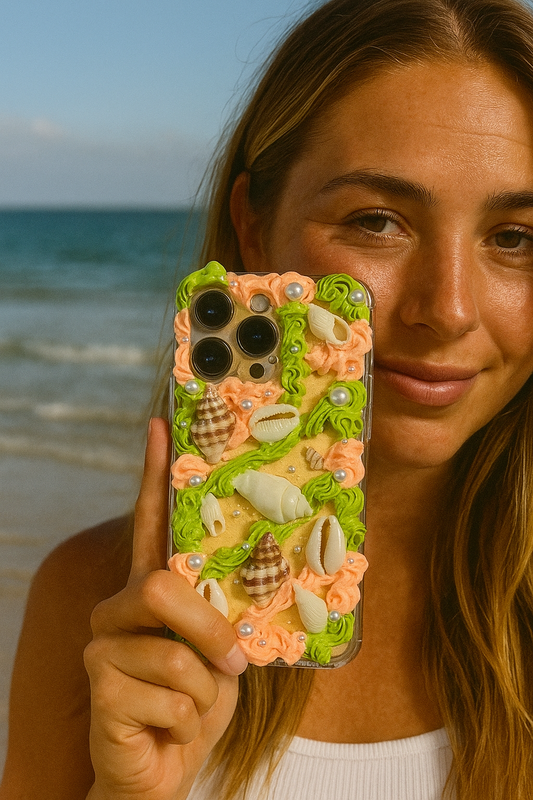 Dive Into Summer: The Ultimate Ocean-Inspired Whipped Cream Phone Case