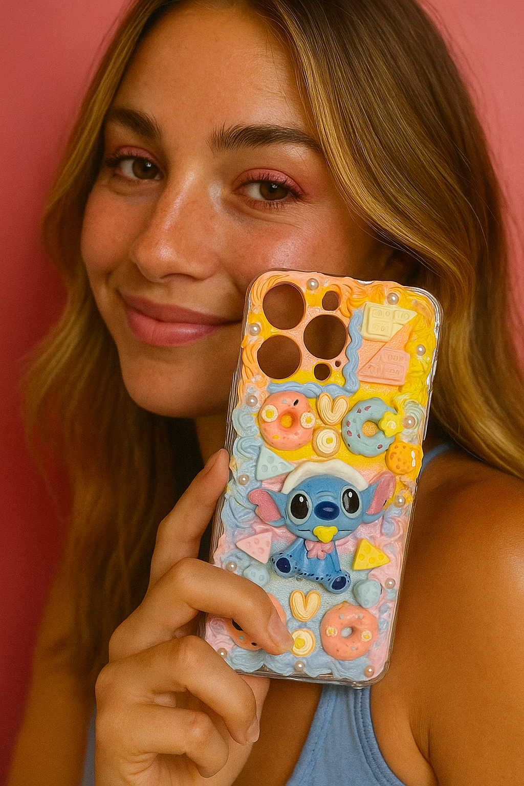 🧁 Stitch's Dessert Heist: Your Phone's New Kawaii BFF! 🍩✨