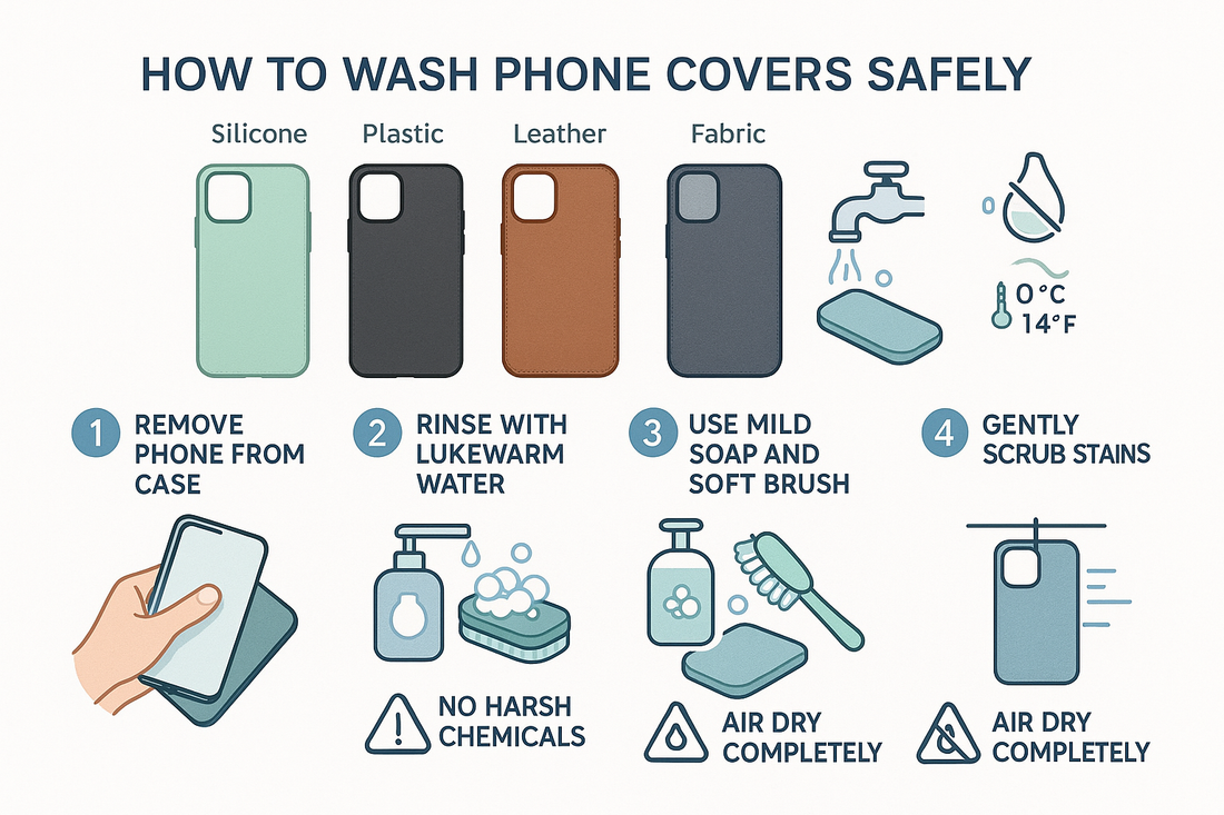 How to Wash Phone Cover Safely & Effectively: Your Step-by-Step Guide for All Case Types