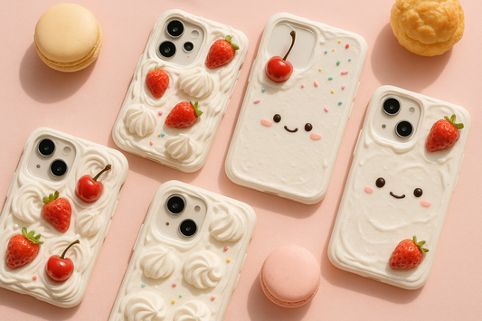 Why Handmade Whipped Cream Phone Cases Are the Cutest Trend You Need Right Now