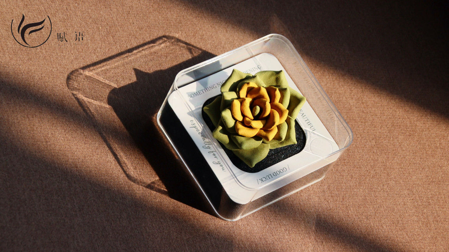 Handcrafted Rose Incense Blossom — Natural Aromatic Home Decor