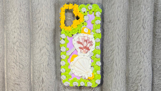 ✨ Dive into a Dream: Handmade Mermaid Seashell Decoden Phone Case! ✨