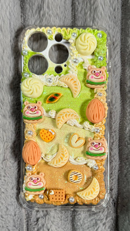 Cute Handmade Asian Food Theme Phone Case