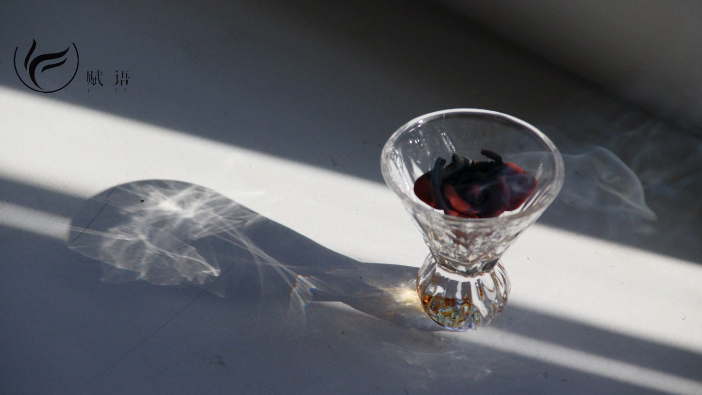 Handcrafted Rose Incense Blossoms for Relaxation & Home Aroma