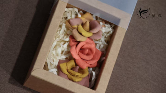 Handcrafted Rose Incense Blossoms for Relaxation & Home Aroma