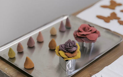 Handcrafted Rose Incense Blossoms for Relaxation & Home Aroma