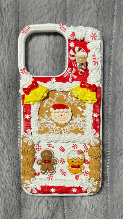 Christmas Candy Gingerbread Dream Phone Case – Handmade