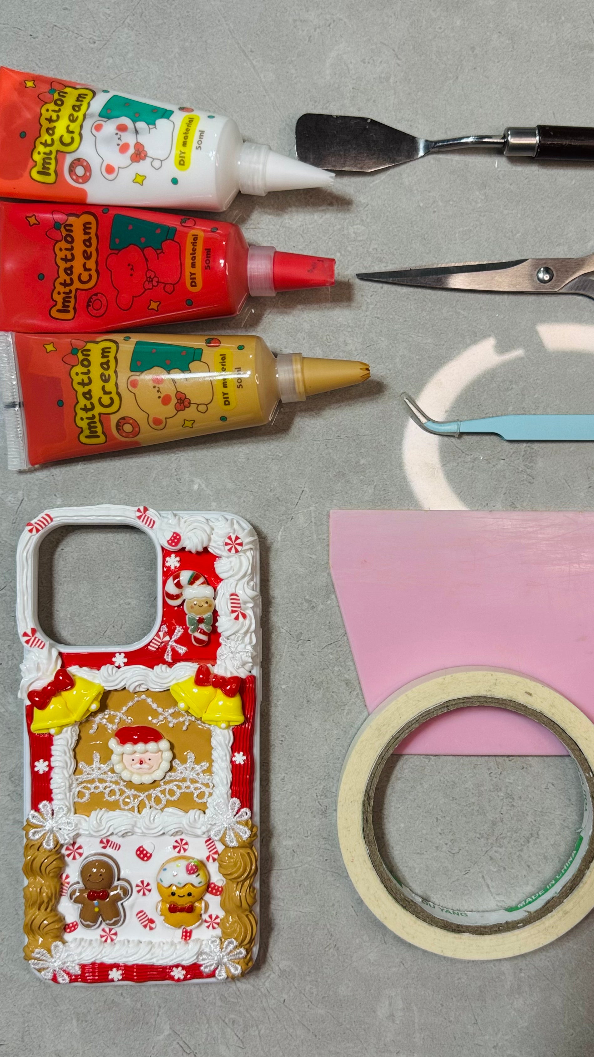 Christmas Candy Gingerbread Dream Phone Case – Handmade