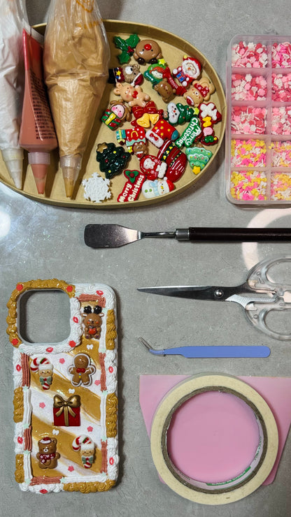 Gingerbread Christmas Candy Case – Cute Holiday Phone Cover