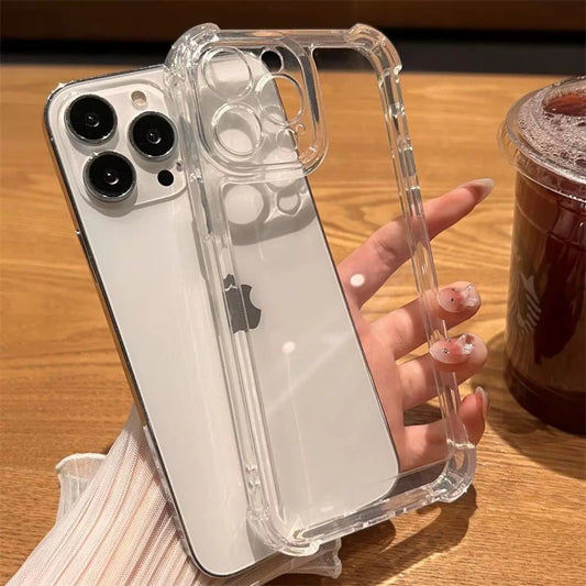 Clear Shockproof DIY Phone Case (Precise Camera Cutouts)