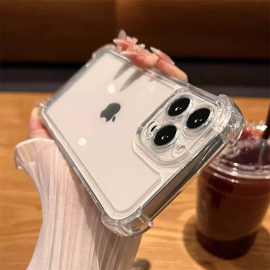 Clear Shockproof DIY Phone Case (Precise Camera Cutouts)