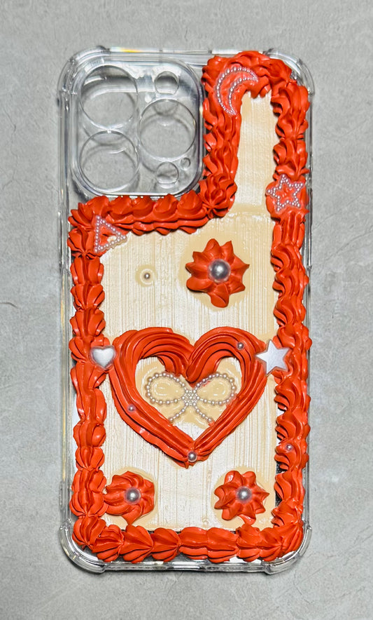 "Fiery - Hearted Passion Phone Case"