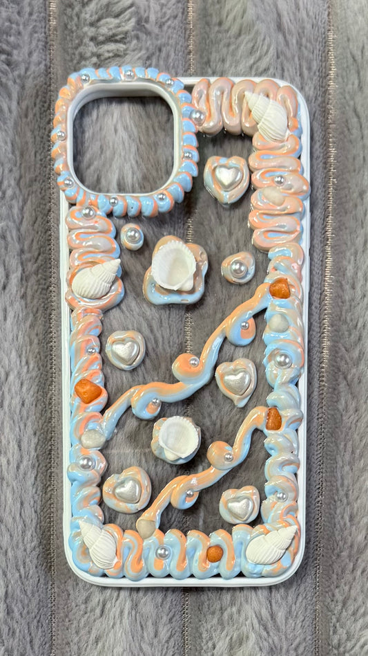 ✨ Pastel Seashell Dream Creamy Phone Case 🌊💖