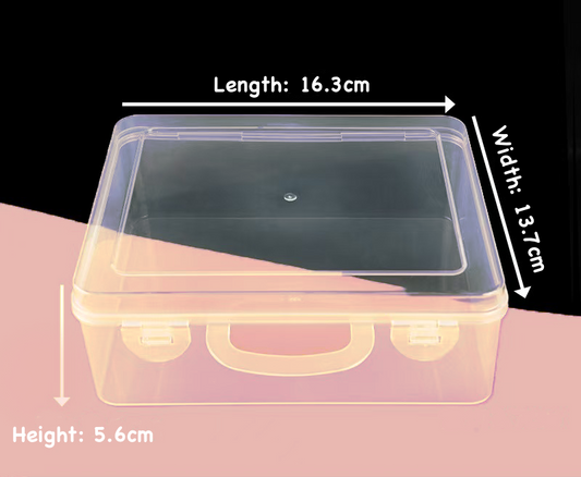 Crystal Clear DIY Base & Storage Box
