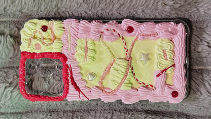 "Cord - Woven Heart Charm Phone Case"